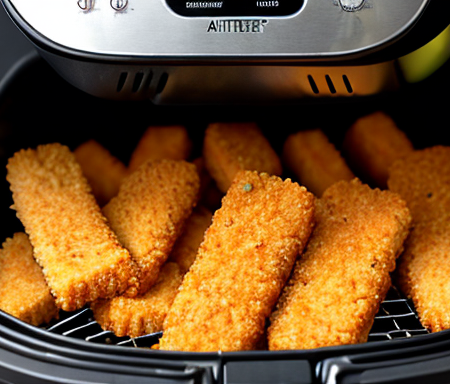 Fischstäbchen im Airfryer