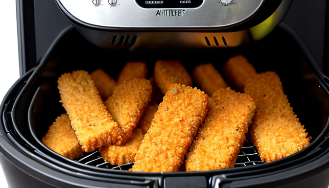 Fischstäbchen im Airfryer