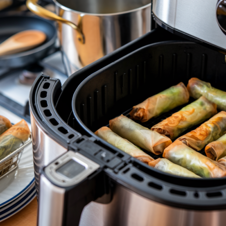 Frühlingsrollen im Airfryer