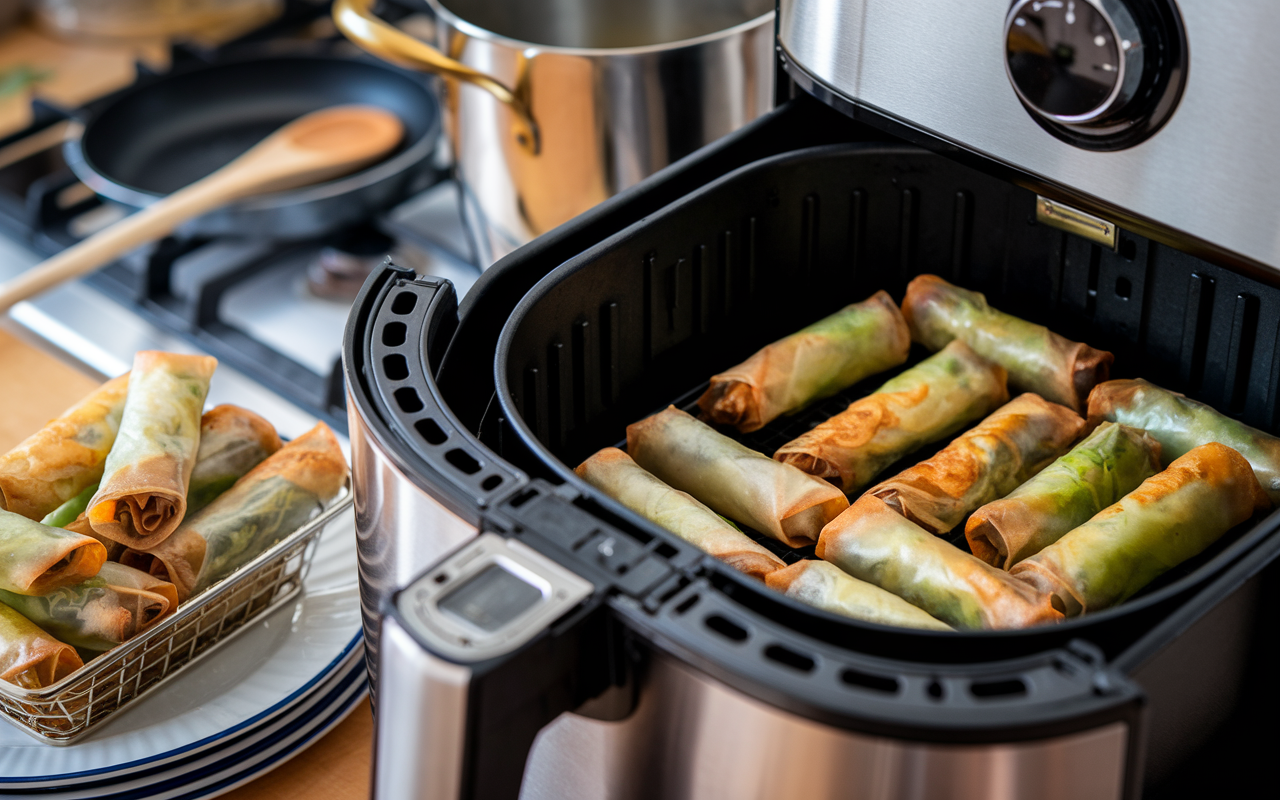 Frühlingsrollen im Airfryer