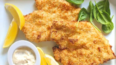 Hähnchen-Schnitzel im Airfryer