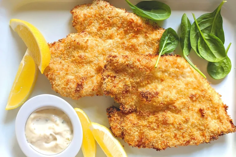 Hähnchen-Schnitzel im Airfryer