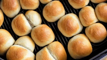 Aufbackbrötchen im Airfryer