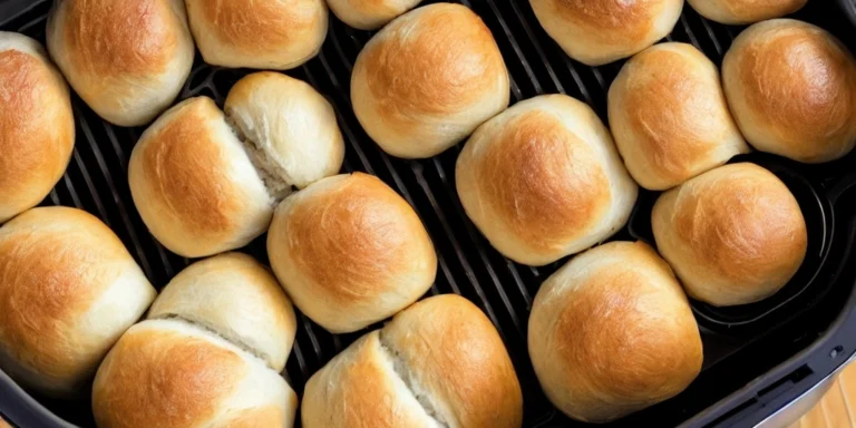 Aufbackbrötchen im Airfryer