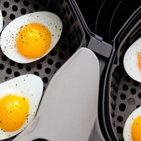 Eier Kochen im Airfryer