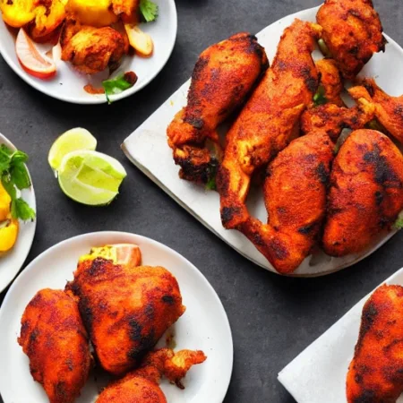 Tandoori Hähnchen im Airfryer