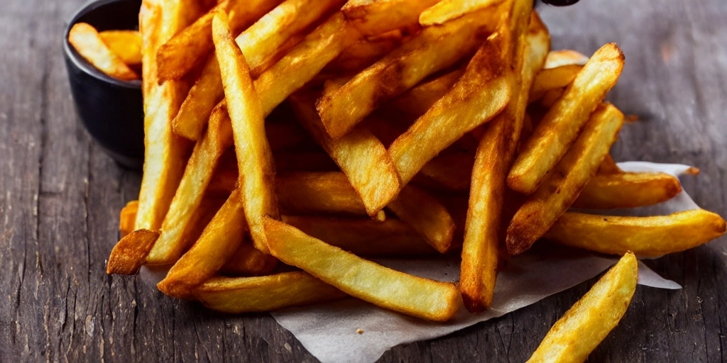 Pommes Frites im Airfryer