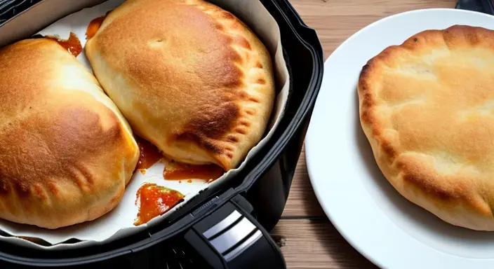 Calzone im Airfryer