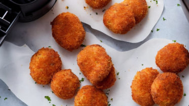 Kartoffelkroketten im Airfryer