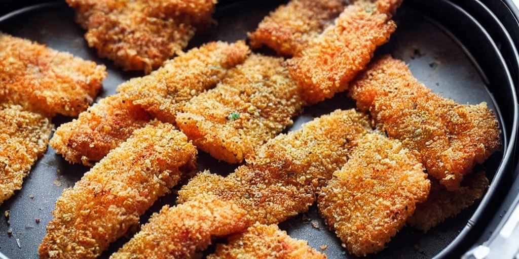 Knusprige Fischfilets aus dem Airfryer