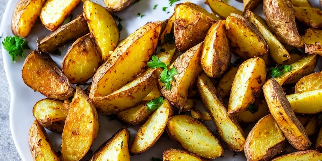 Kartoffelspalten aus dem Airfryer