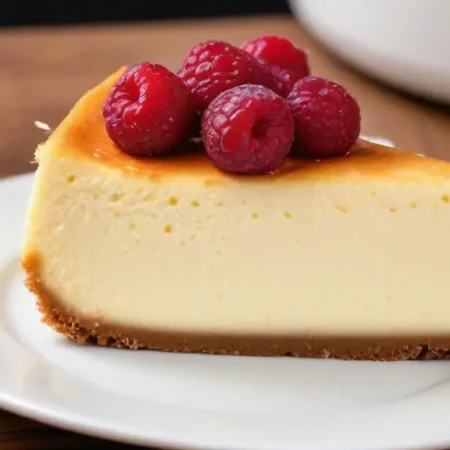 Käsekuchen ohne Boden aus dem Airfryer