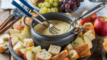 Klassisches Käsefondue