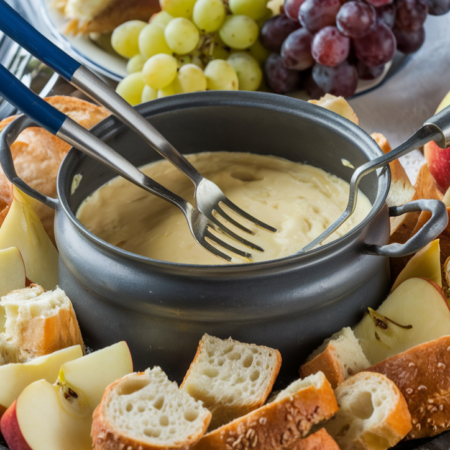 Klassisches Käsefondue