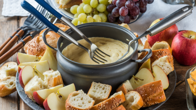 Klassisches Käsefondue