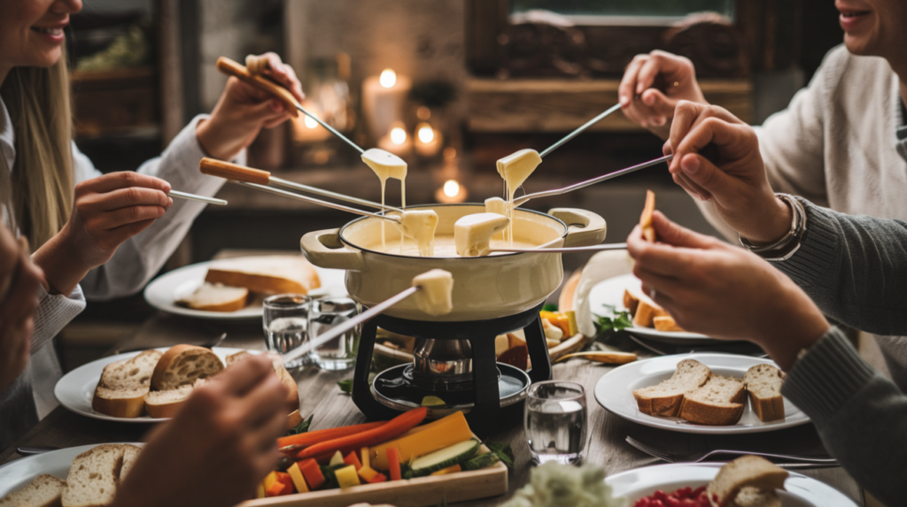 Klassisches Käsefondue 